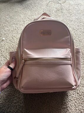 Itzy Ritzy Mini Boss Bag— Blush Pink Leather PLAY CONDITION